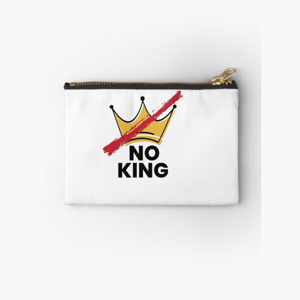 Item preview, No King Anti Monarchy Crown Crossed designed and sold by designclub.