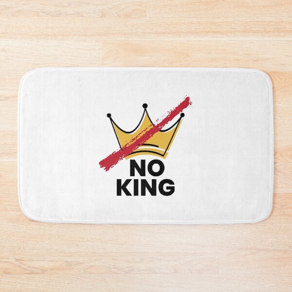 Item preview, No King Anti Monarchy Crown Crossed designed and sold by designclub.