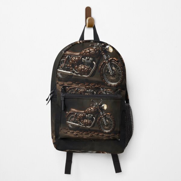 Item preview, Caffeine Ride Motorcycle Built from Coffee Beans Artwork designed and sold by Marcu Ioachim.