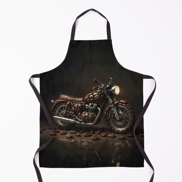 Item preview, Caffeine Ride Motorcycle Built from Coffee Beans Artwork designed and sold by Marcu Ioachim.