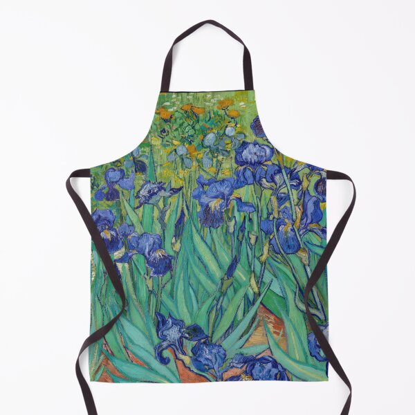 Item preview, Irises by Vincent van Gogh: Post Impressionist Floral Fine Art Print designed and sold by artofuniverse.