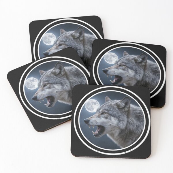 Item preview, wolf designed and sold by Shop-Pi.
