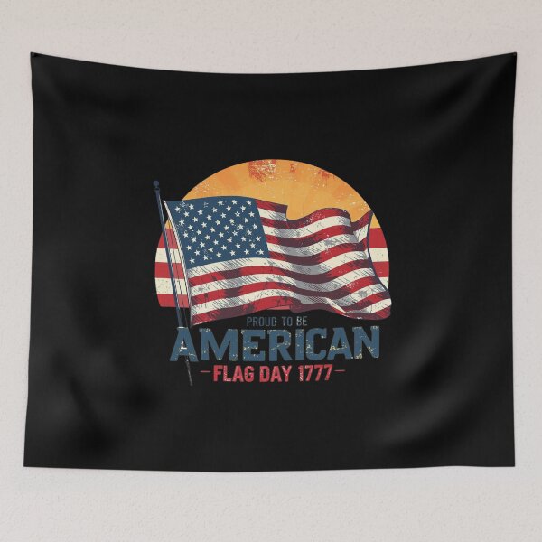Item preview, Proud To Be American – Flag Day 1777 designed and sold by KapiPrint.