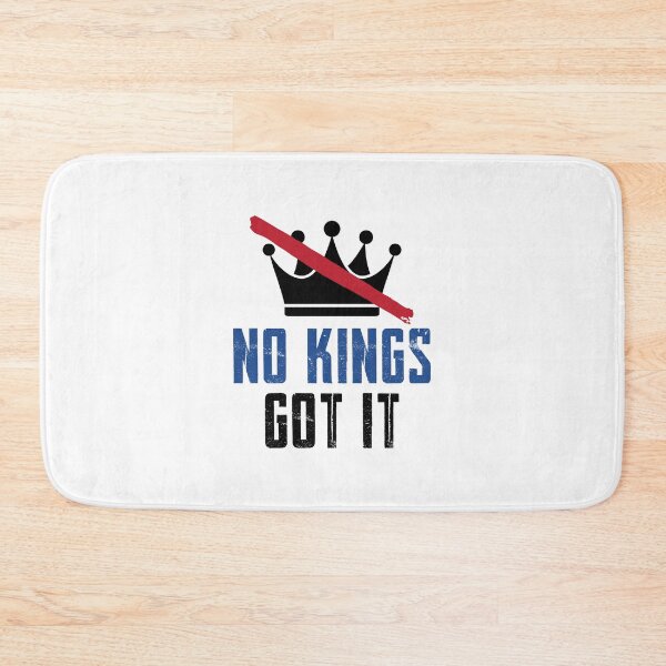 Item preview, No Kings Got It Anti Monarchy Distressed Crown designed and sold by designclub.
