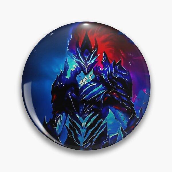 Item preview, Neon Dark Knight Warrior | Cyber Fantasy Armor | Glowing Blue Anime Warrior Art designed and sold by Dyan4.