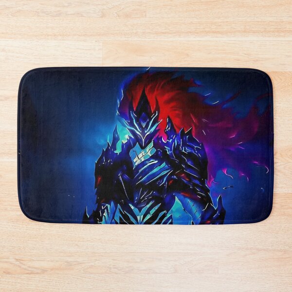 Item preview, Neon Dark Knight Warrior | Cyber Fantasy Armor | Glowing Blue Anime Warrior Art designed and sold by Dyan4.