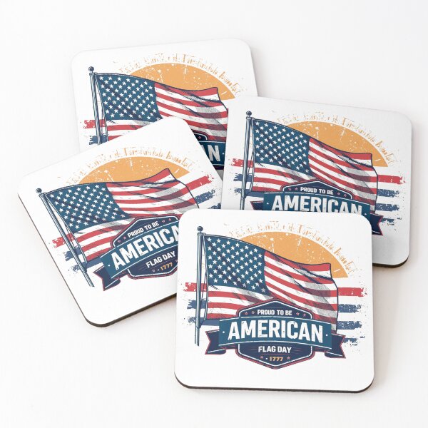 Item preview, Proud To Be American – Flag Day 1777 designed and sold by KapiPrint.