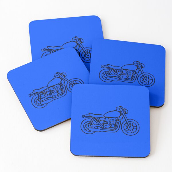 Item preview, Black Line Drawn Motorbike designed and sold by Adamo-illustration.