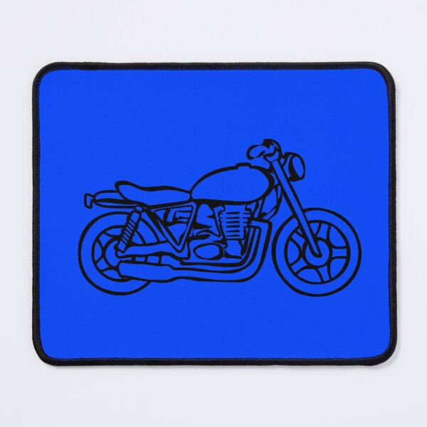 Item preview, Black Line Drawn Motorbike designed and sold by Adamo-illustration.