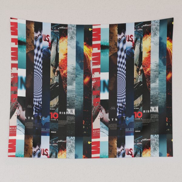 Item preview, Christopher Nolan Films:  Cinema Poster Abstract Art Print designed and sold by Mr Mustard Prints.
