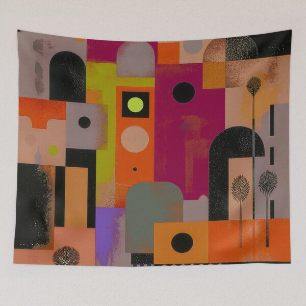 Item preview, Urban Forest Zen Grid designed and sold by joycrysstudio.