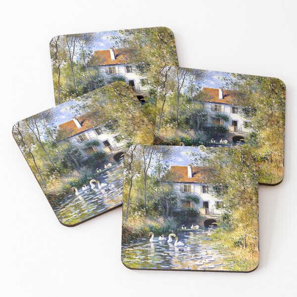 Item preview, Geese in the Creek: Quiet Rural Waterway  designed and sold by artdesignsnow.