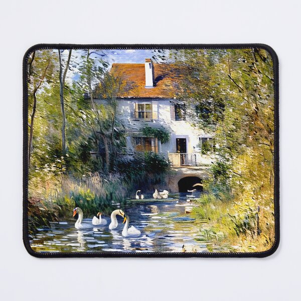 Item preview, Geese in the Creek: Quiet Rural Waterway designed and sold by artdesignsnow.