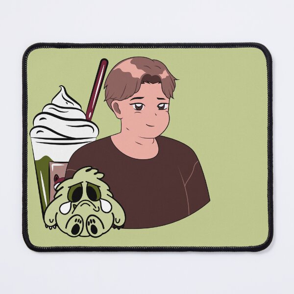Item preview, Matcha Latte & Sad Little Monster – Aesthetic Anime Style designed and sold by Kanniax.
