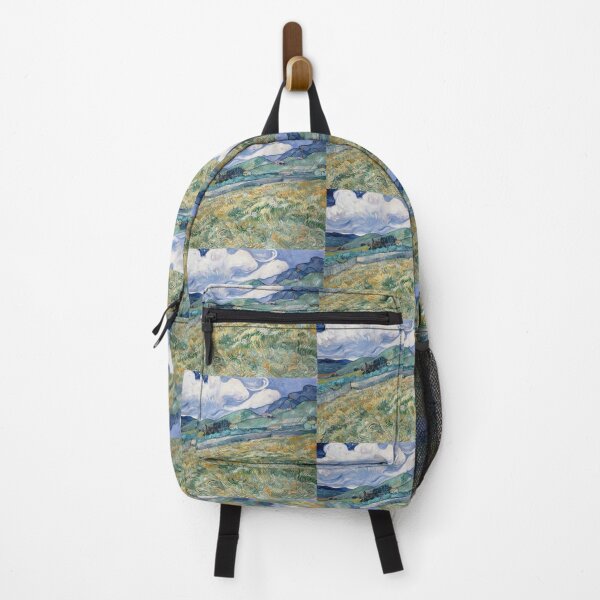 Item preview, Landscape From Saint Remy by Vincent van Gogh: Post Impressionist Landscape Print designed and sold by artofuniverse.