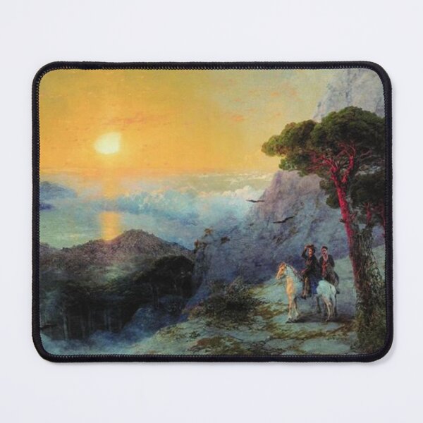 Item preview, Pushkin at the top of the Ai-Petri Mountain designed and sold by SharonTheFirst.