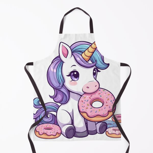 Item preview, Cute Unicorn Eating Donut – Kawaii Pastel Fantasy Design designed and sold by Karolina’s Cozy Creations.
