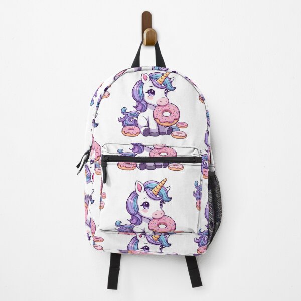 Item preview, Cute Unicorn Eating Donut – Kawaii Pastel Fantasy Design designed and sold by Karolina’s Cozy Creations.