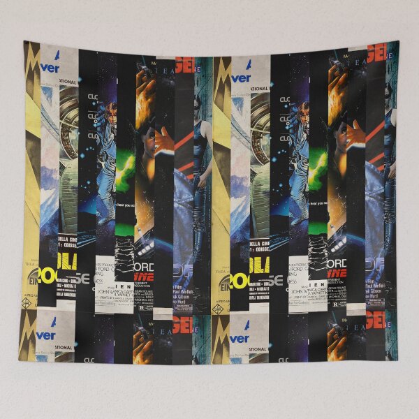 Item preview, Sci Fi Films:  Cinema Poster Abstract Art Print designed and sold by Mr Mustard Prints.