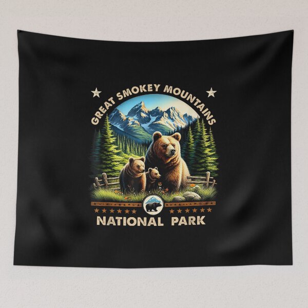 Item preview, Great Smokey Mountains National Park Black Bear Mother designed and sold by TomAScott27.
