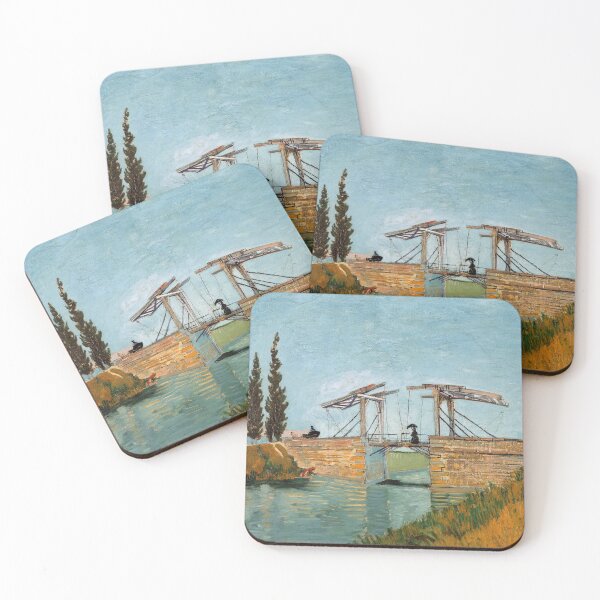 Item preview, Langlois Bridge at Arles by Vincent van Gogh: Post Impressionist Wall Art designed and sold by artofuniverse.