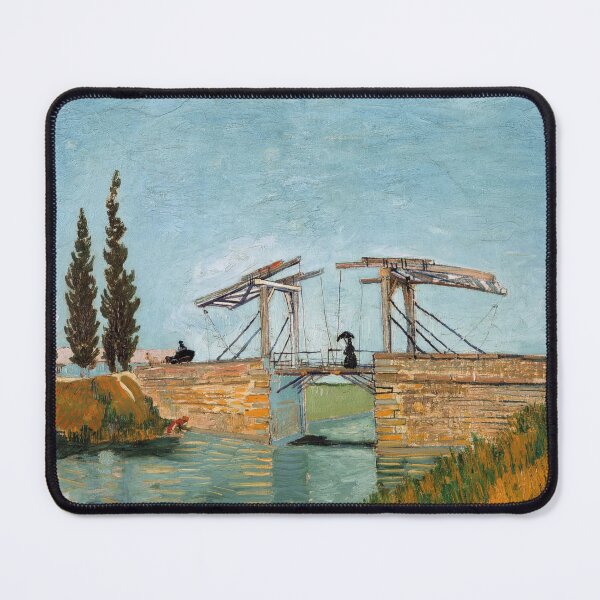 Item preview, Langlois Bridge at Arles by Vincent van Gogh: Post Impressionist Wall Art designed and sold by artofuniverse.