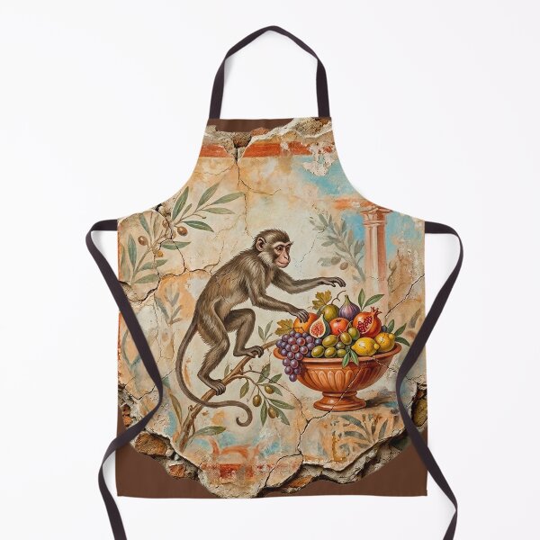 Item preview, The Mischievous Simian: Pompei’s Fruit Thief designed and sold by codex antique.