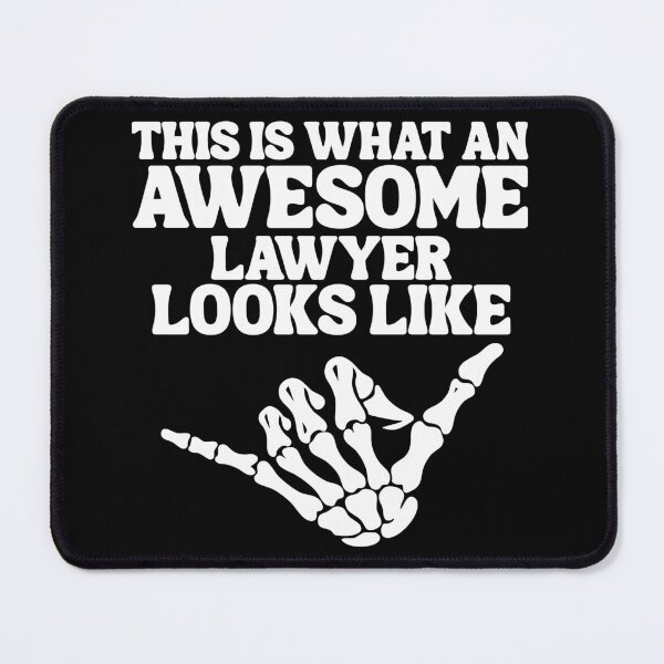 Item preview, This is what an awesome lawyer looks like Classic Funny T-Shirt designed and sold by OldSkullDesigns.