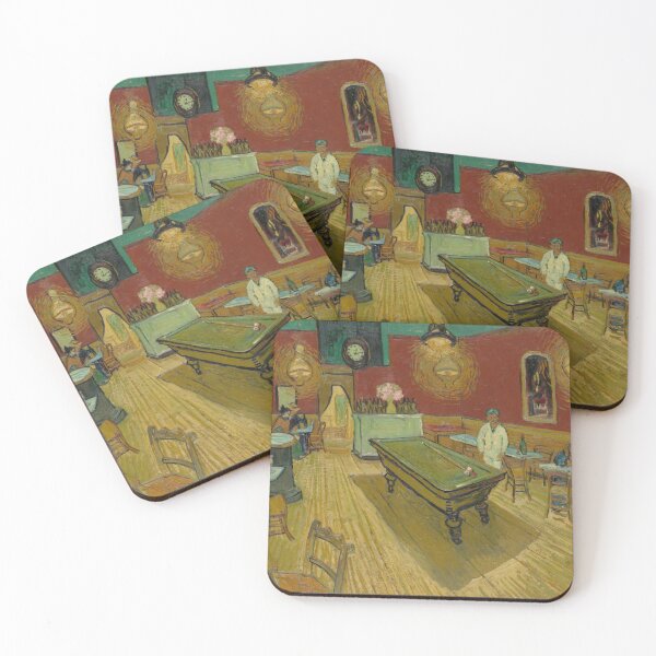Item preview, Le Cafe De Nuit The Night Cafe by Vincent van Gogh: Post Impressionist Poster designed and sold by artofuniverse.