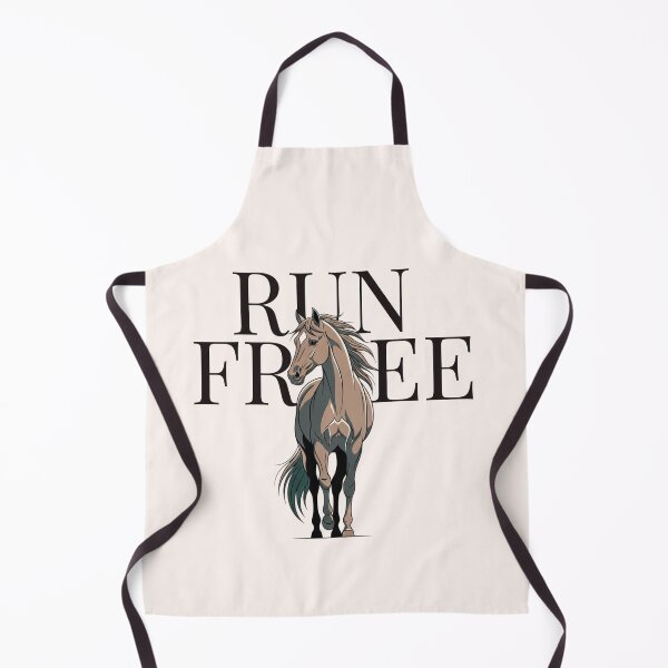 Item preview, Run Free Horse Graphic Design, Freedom Motivation Streetwear designed and sold by CozyCramStudio.