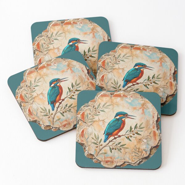 Item preview, The Kingfisher Fragment: Pompei’s Azure Messenger designed and sold by codex antique.
