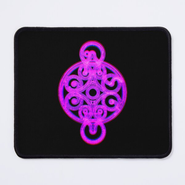 Item preview, Crop circle improvised magenta designed and sold by MessageToEarth.