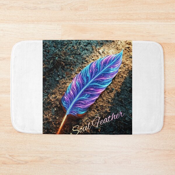 Item preview, The Glowing Soul Feather designed and sold by Lantern Light Apparel .