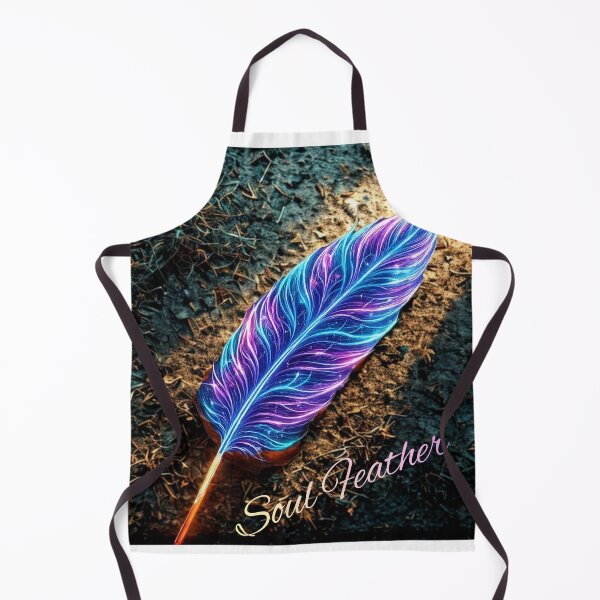 Item preview, The Glowing Soul Feather designed and sold by Lantern Light Apparel .