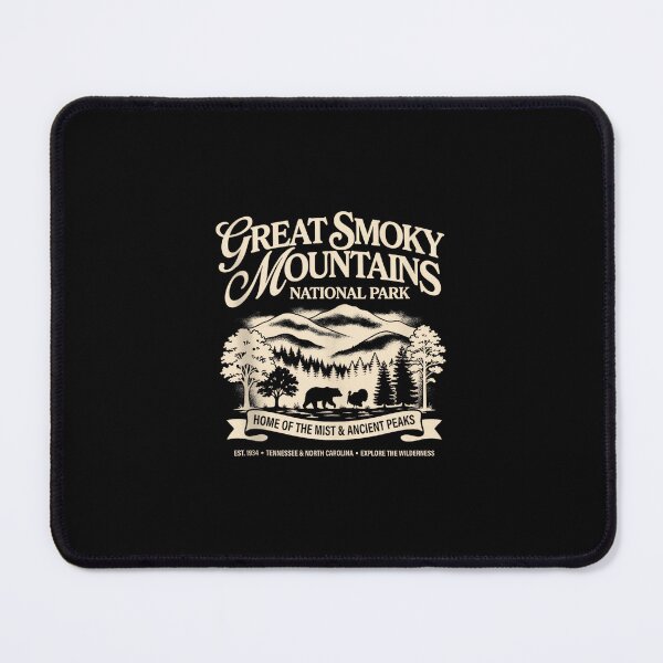 Item preview, Great Smoky Mountains National Park Vintage Hiking designed and sold by TomAScott27.