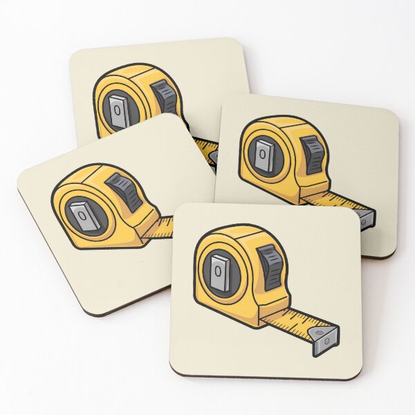 Item preview, Cartoon Tape Measure Tool – Builder Construction Graphic, Handyman Measuring Tape Design designed and sold by MarJul.
