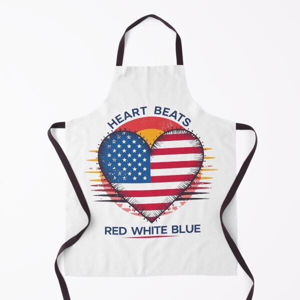 Item preview, USA Flag Lover – Patriotic Heart designed and sold by KapiPrint.