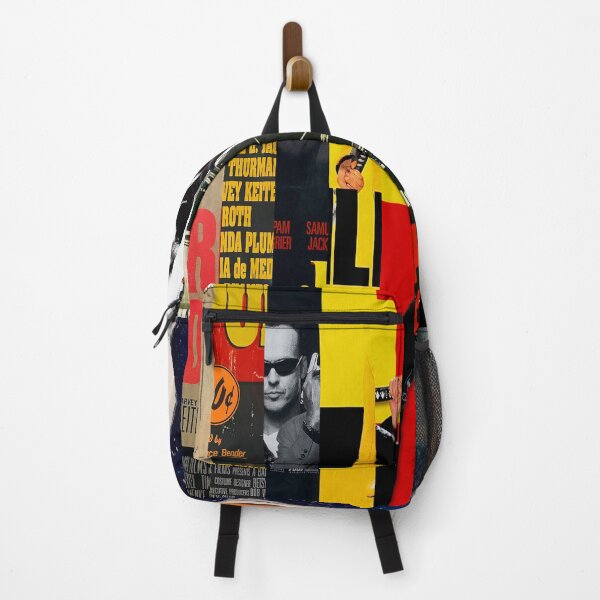 Item preview, Quentin Tarantino Films:  Cinema Poster Abstract Art Print designed and sold by Mr Mustard Prints.