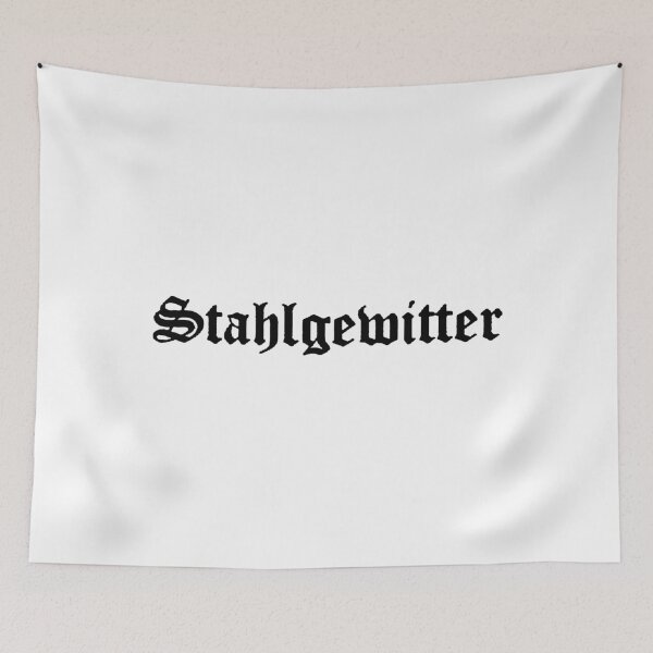 Item preview, Stahlgewitter Band Rock German - Black Version designed and sold by EvelynPolizziCo.