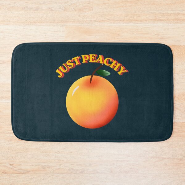 Item preview, Just Peachy Minimal Peach Design – Aesthetic Fruit Illustration designed and sold by HopeAndHustle.