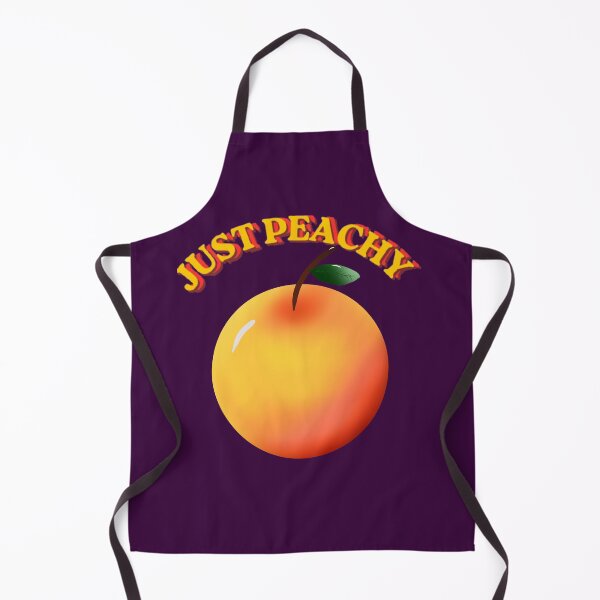 Item preview, Just Peachy Minimal Peach Design – Aesthetic Fruit Illustration designed and sold by HopeAndHustle.