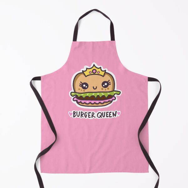 Item preview, Burger queen light kawaii food heart designed and sold by sianelliot.