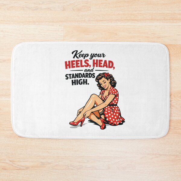 Item preview, Pin-up Girl Retro: Keep your heels & standards high designed and sold by Pineapple-Tree.