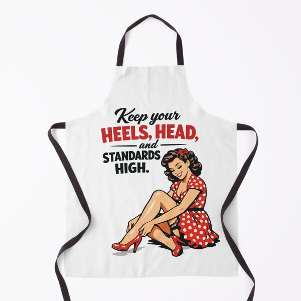 Item preview, Pin-up Girl Retro: Keep your heels & standards high designed and sold by Pineapple-Tree.