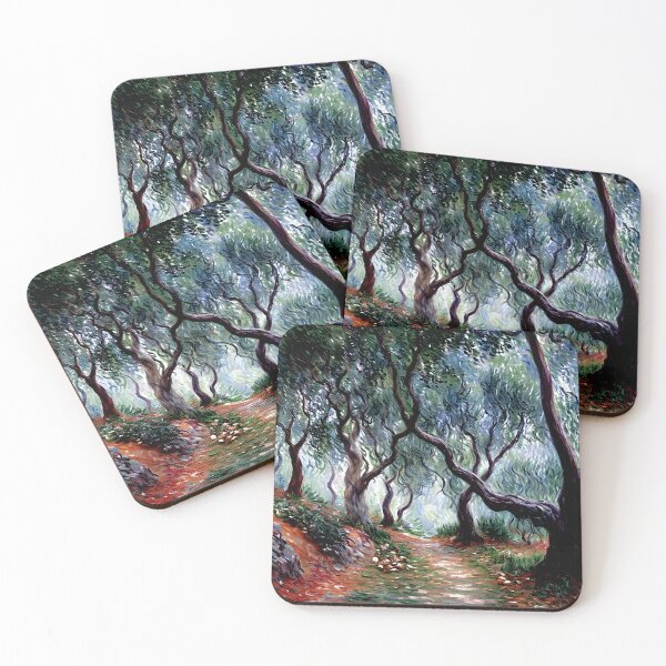 Item preview, Grove of Olive Trees in Bordighera designed and sold by artdesignsnow.