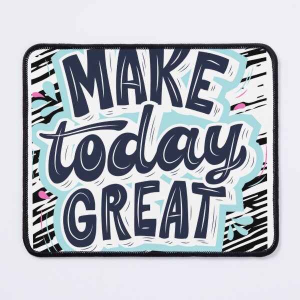 Item preview, Make Today Great Motivational Typography Aesthetic Design designed and sold by PrataeAesthetics.