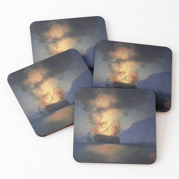 Item preview, Exploding Ship designed and sold by SharonTheFirst.