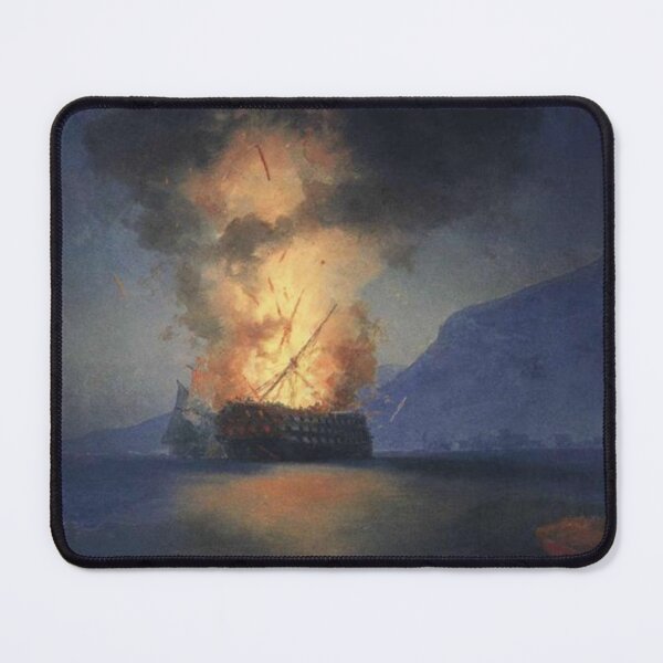 Item preview, Exploding Ship designed and sold by SharonTheFirst.