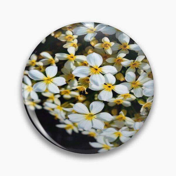 Item preview, floral white small petals designed and sold by  Mudikeys.