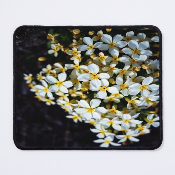 Item preview, floral white small petals designed and sold by Mudikeys.